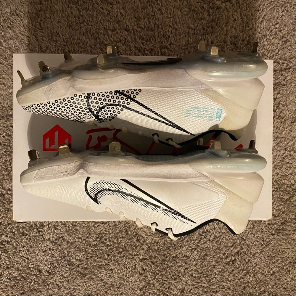 Mike Trout baseball cleats.